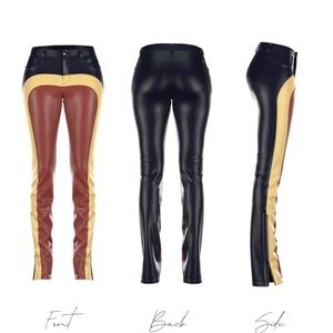 K.Samaria Leather Pants